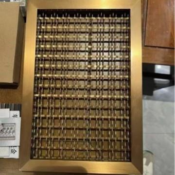 304不锈钢屏风门把手过滤网格格栅可来平板图免费设计折弯