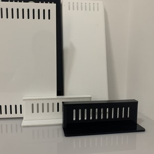 亚克力U型背包溢流板定制鱼缸侧滤背滤过滤挡板直角鱼梳L形溢流板