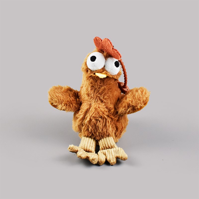 下蛋鸡毛绒玩偶i公仔丑萌小鸡挂件抽象创意礼物背包挂饰丑东西