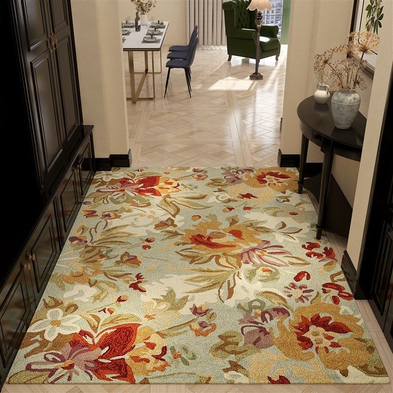 高级感入户门地垫玄关大门口美式复古进门耐脏脚垫家用可裁剪垫子,居家布艺,入户地垫,淘宝优惠券,粉丝福利购,淘宝优惠卷