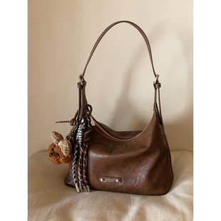 南风Chio2nd 复古肌理质感腋下包单肩斜挎包 托特包包女士2025新款