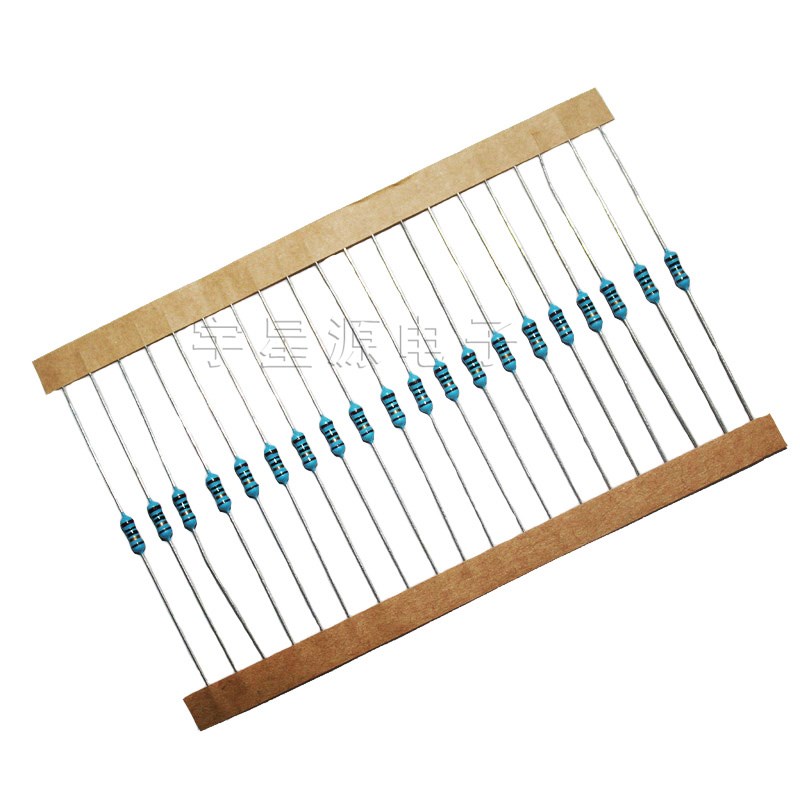 1/4W 1% 直插电阻 金属膜电阻 1000只22元 拍下备注阻值