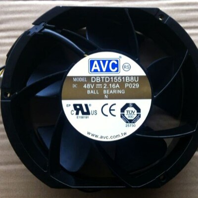 正品AVC DBTD/DATC/DATA1551B8U/B8S/B8F/B8M/B8L 48V 17251风扇