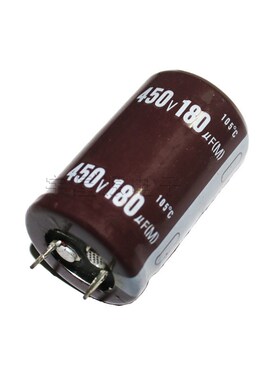 450V180UF硬脚铝电解电容180UF450V 体积25x40