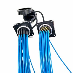 定制wy28k32te 航空插座连接线束威普航空插头延长线控制 信号线