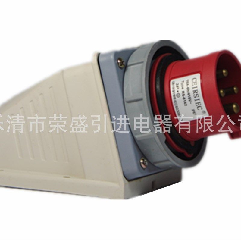4极16A荣盛CEIRSIEC防水防爆工业插座(器具插座)RS-6142 明装