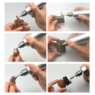 订机 微型小电钻迷你直流手电钻钻孔打磨抛光切割机文玩工具凭证装