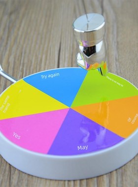 手指预言决定球幸运选择乐z趣创意桌面磁性工艺装饰吧娱乐