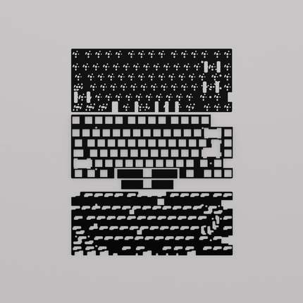 ZOOM75 TIGA性能化配件定位板RGB PCB与消音棉选购