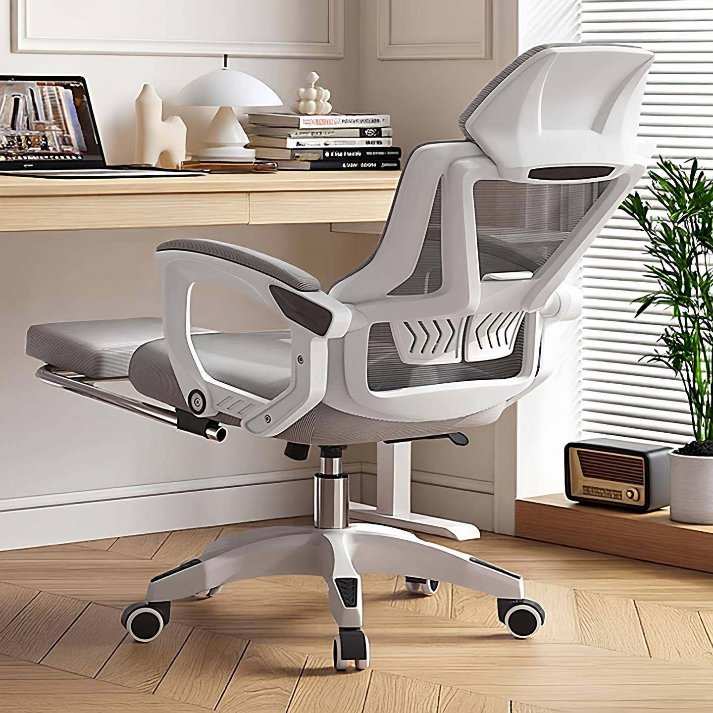 电脑椅家用人体工学椅旋转办公椅舒服久坐电竞椅宿舍学习靠背椅子