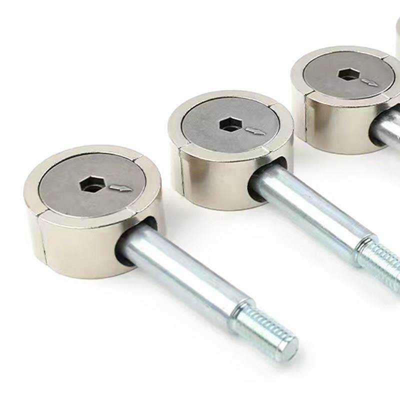 床五金配件重型家具连接件三合一偏心轮螺旋式重型四合一紧固半月