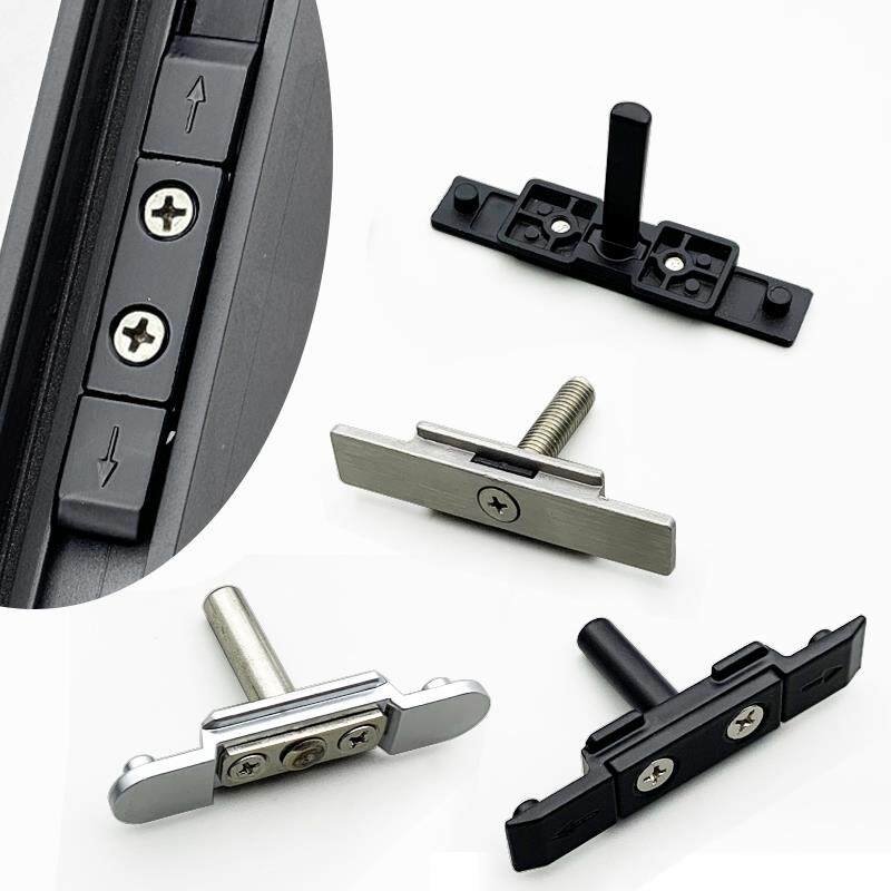 断桥铝门窗T型件T钉传动连接件纱窗锁芯把手锁推拉门窗锁移门配件