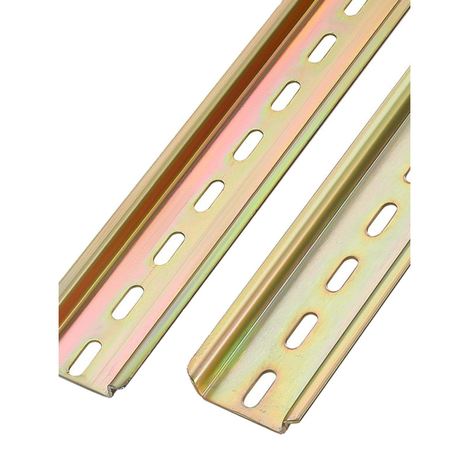 整箱100米国标C45导轨35MM宽继电器空开接线端子通用卡轨底座散卖