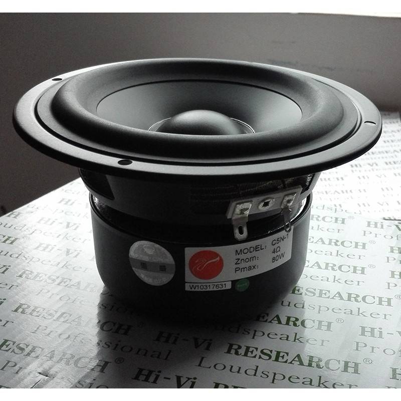 惠威5寸中低音喇叭发烧HIFI音响低音炮多媒体音箱专用扬声器C5N-1