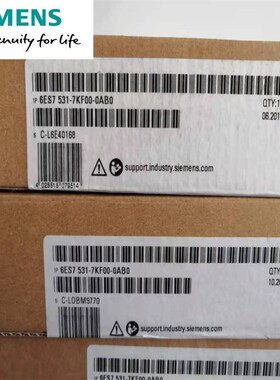6ES7531-7KF00-0AB0SIMATIC S7-1500模拟输入模块 AI 8xU/I/RTD