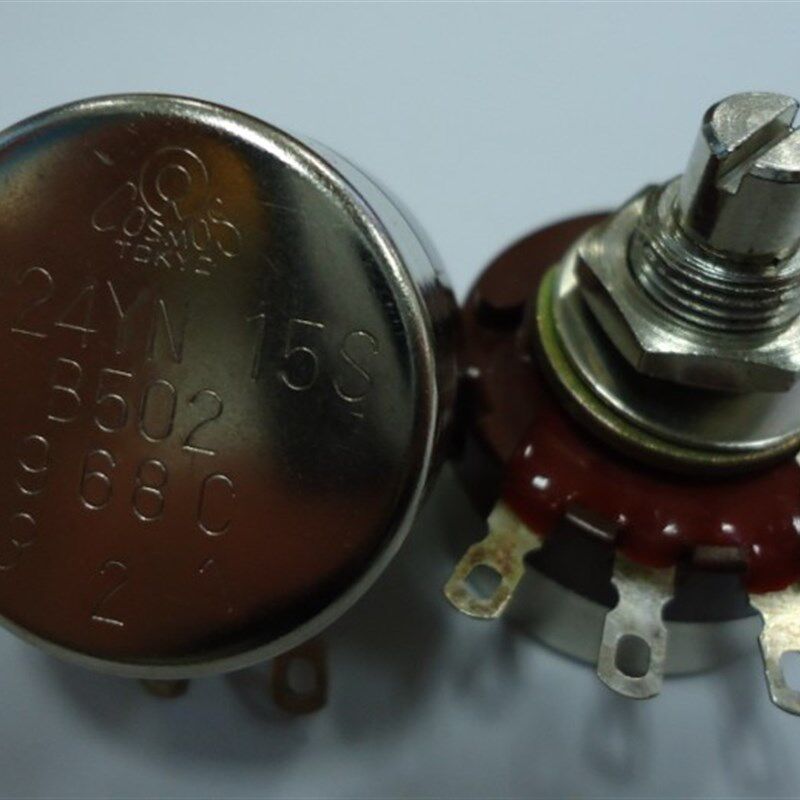 日本正品原装TOCOS进口电位器RV24YN-15S-B502,B5K15MM圆轴
