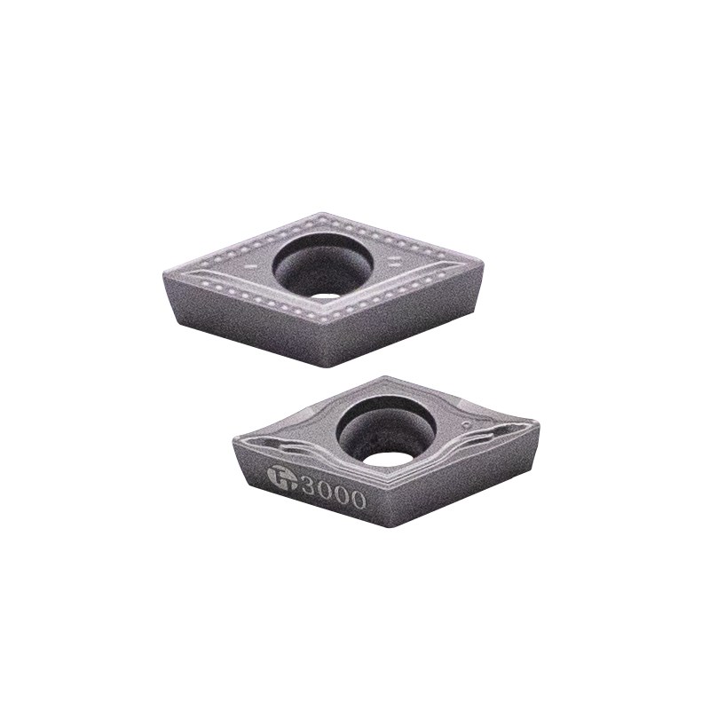 内孔DCMT11T304/070204-MT/FG FL3000金属陶瓷菱形数控刀片