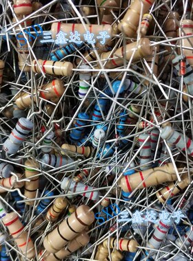 混装电阻包 直插色环杂电阻包 混装电子元件包 0.5W1W2W3W全系列