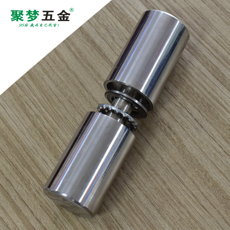 不锈钢圆门铰链不锈钢门轴合页圆形铰链装饰活动轴承门铰包邮201#