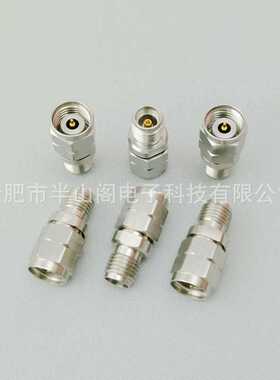 38G 2.4mm公头转3.5mm母头不锈钢转接器A35F24M00