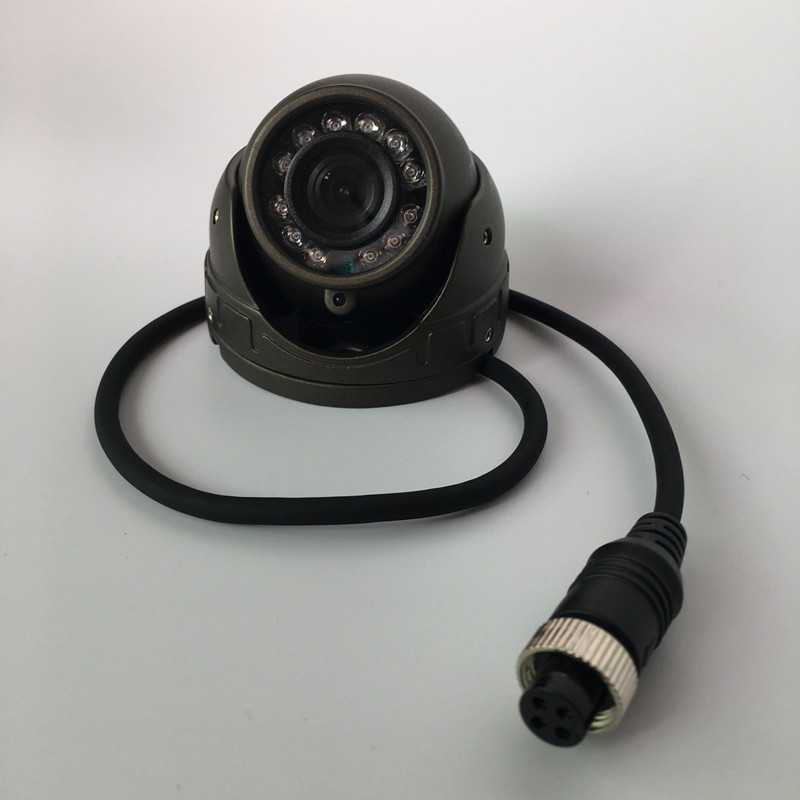 公交車貨車大巴海螺內置拾音器AHD高清720P車載監控攝像機頭