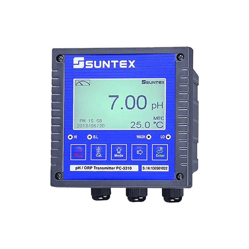SUNTEX PC-3310智能PH/ORP变送器双输出酸度计ph测试仪水