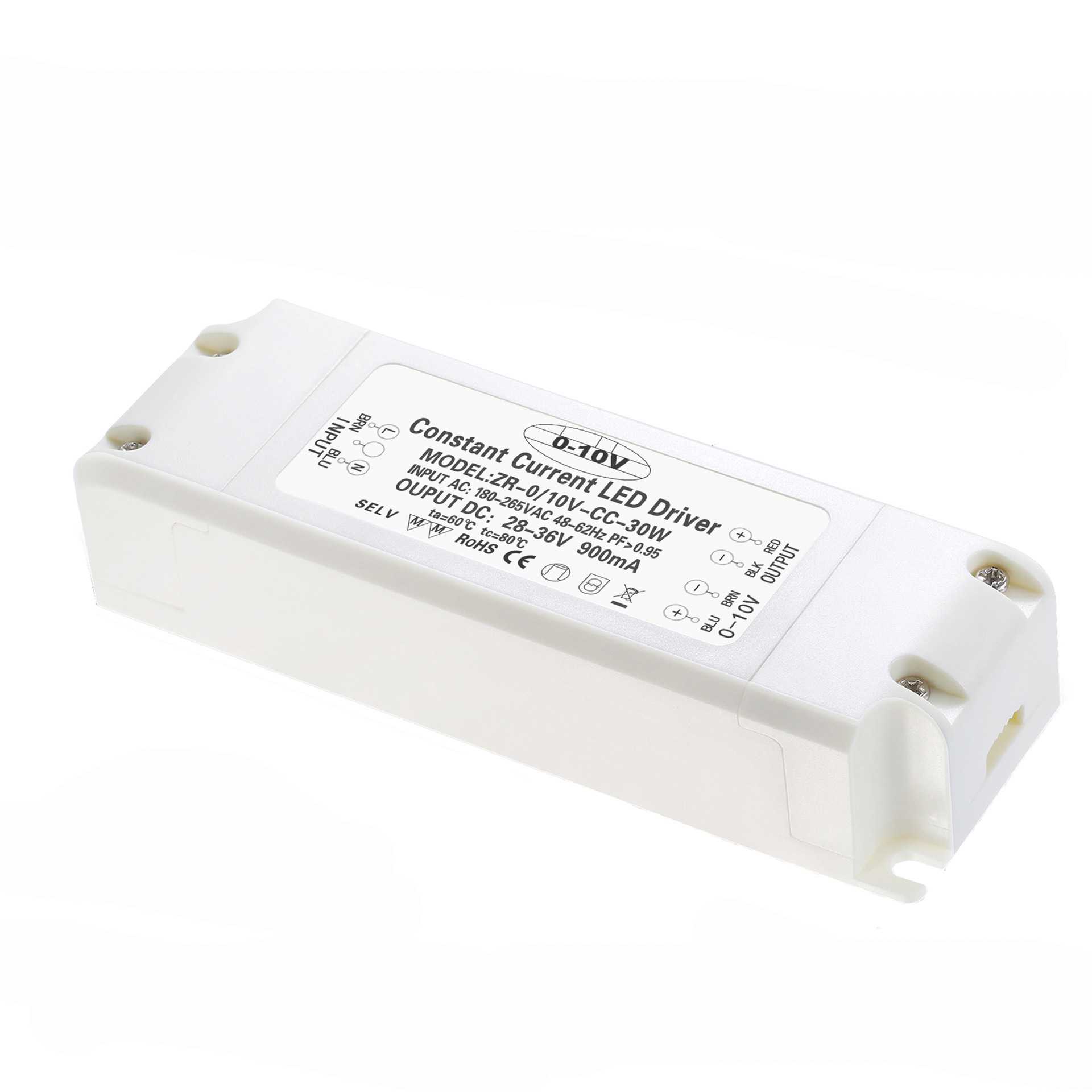 0-10v调光电源恒流30W吸顶灯开关电源天花灯低压PWM调光电源