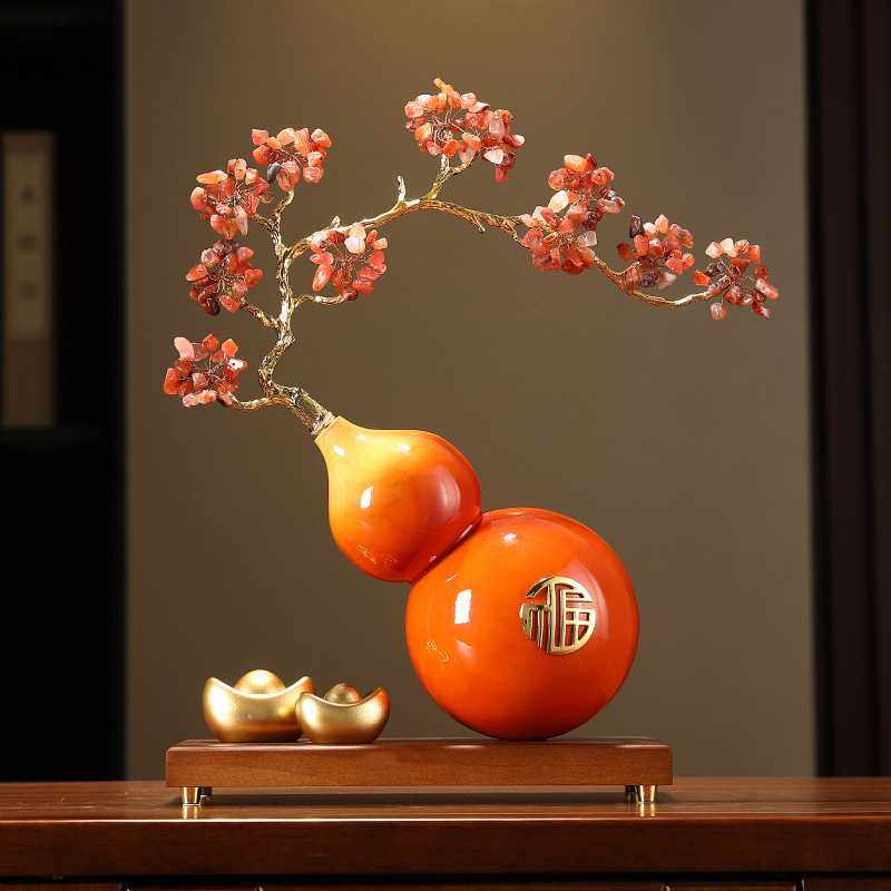 葫芦摆件客厅玄关电视柜酒柜博古架办公室装饰新中式创意家居摆件,电子元器件市场,其它元器件,淘宝优惠券,粉丝福利购,淘宝优惠卷