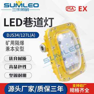 矿用隔爆兼本安型LED巷道灯隔爆型LED照明灯防爆 127L DJS34