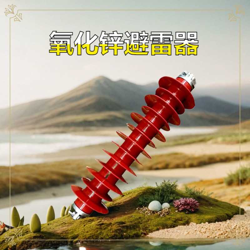 35KV复合绝缘氧化锌避雷器HY5WX-51/134高压电线路电缆悬挂 电站