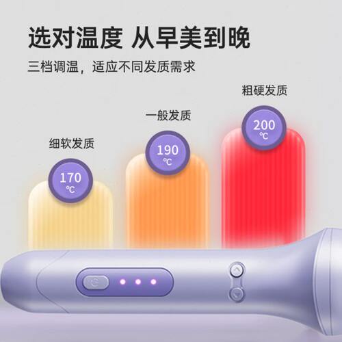 智能卷发棒大卷波浪持久定型全自动陶瓷负离子防烫懒人护发卷发器