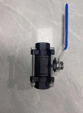 WCB铸钢碳钢三片式内螺纹丝扣/对焊接球阀Q61F/Q11F-16/25/40/64C
