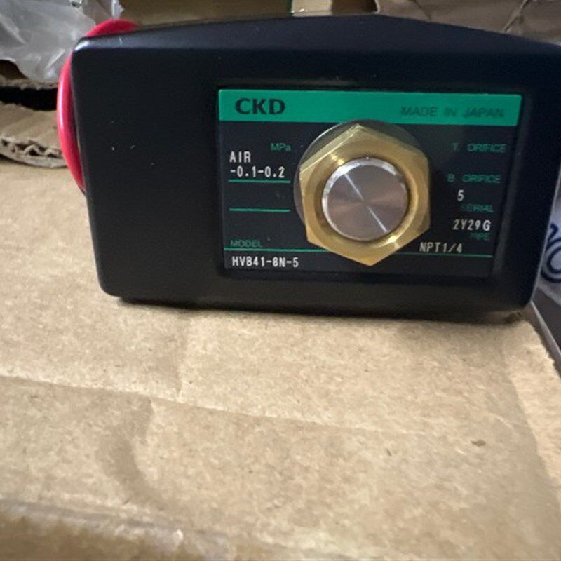 气动元件日本CKD电磁阀HVB41-8N-5-DC24全新原装正品