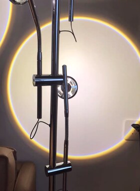 DPstudio极简创意LED光影落地灯个性艺术设计师投影灯客厅氛围灯