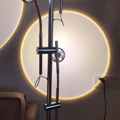 DPstudio极简创意LED光影落地灯个性艺术设计师投影灯客厅氛围灯