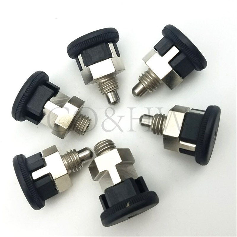 迷尔型 自锁旋钮柱塞小型分度销PMXYSM PMXYSB紧凑型ZC501-4