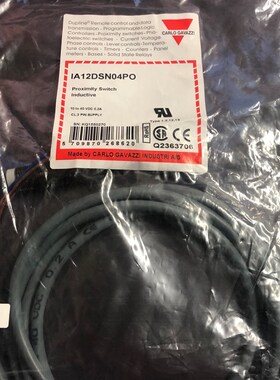 IA12DSN04PO瑞士佳乐原装精品的螺纹圆柱金属电感接近开关传感器