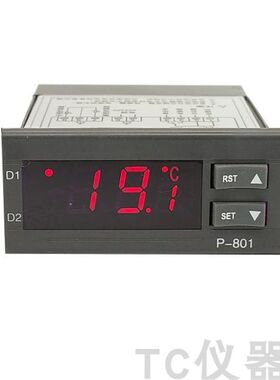 智能水温温控器P801/P608工业冷水机/海鲜池/水族箱专用T503