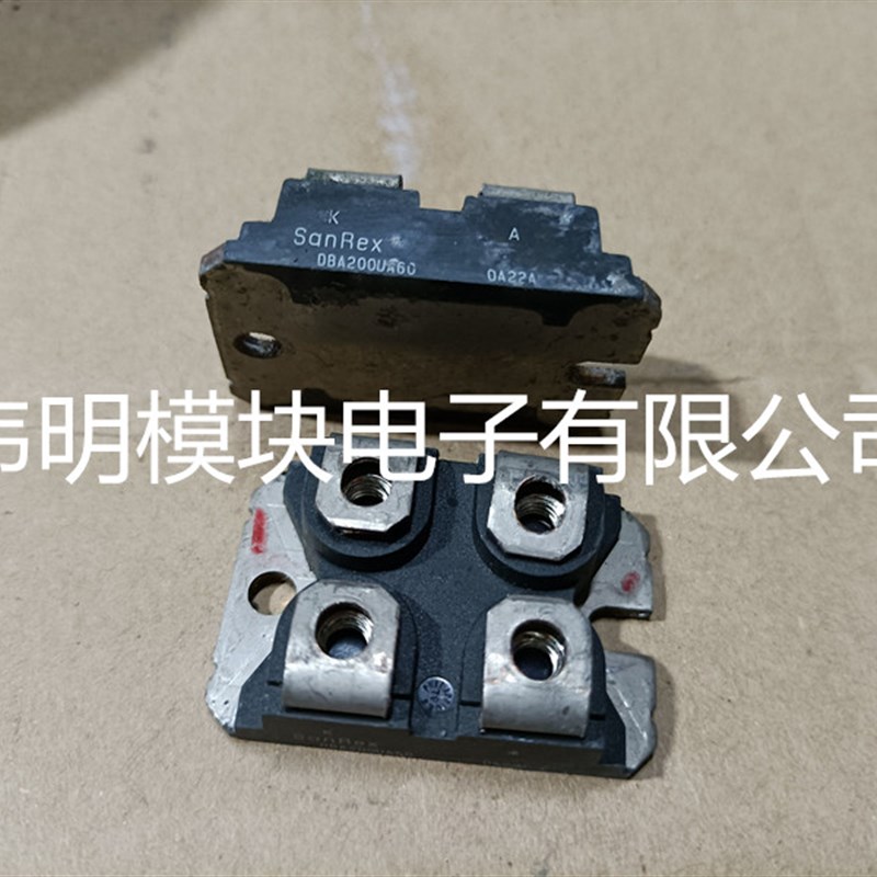 DBA200UA60 DBA200UA40 三社SANREX原字 二极管模块 包上机