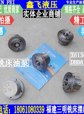 摆线齿轮油泵 X6130三明铣床泵XK6030B DBB-8.2  10双向润滑泵13