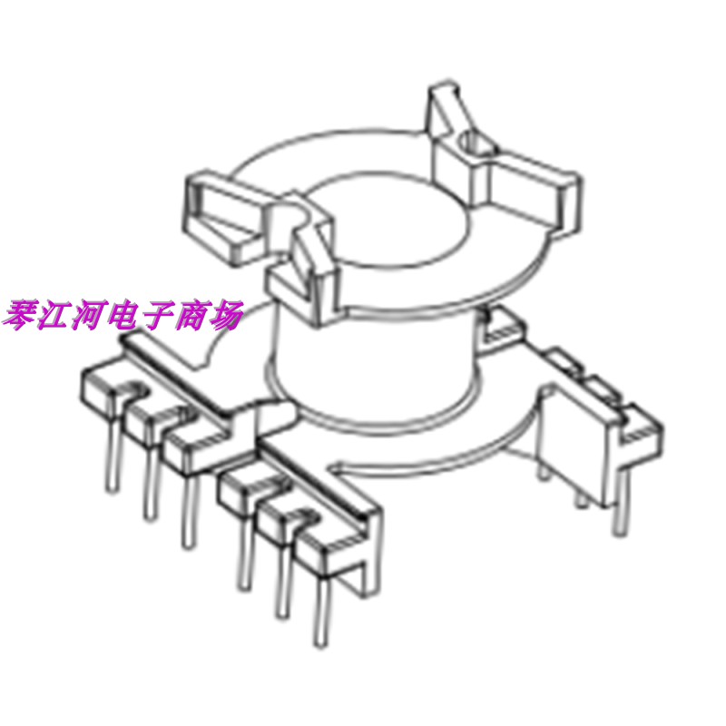 PQ3225安规骨架电源变压器磁芯 磁芯骨架 十套一包