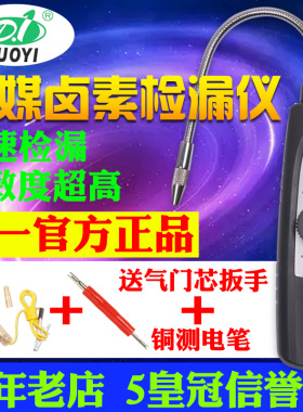 卤素冷媒检漏仪测漏仪氟利昂检测仪汽车电子空调检漏仪 DY5750B
