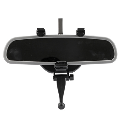 通用17mm万向头 货车汽车后视镜卡扣式 车载手机导航支架底座配件