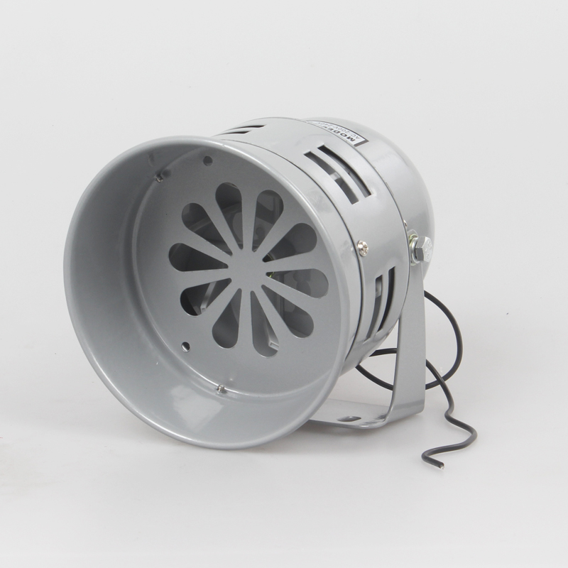 中厦蜂鸣器 MS-290 单头马达报警器/塑料铁壳可选/灰色