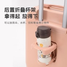 儿童女孩行李箱可i坐骑20寸登机pc材质拉杆箱密码箱高颜值短途旅