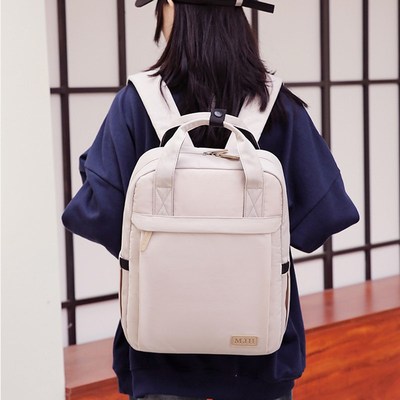 笔记本16寸防震电脑包高级感2023新款双肩包O商务背包书包女大学