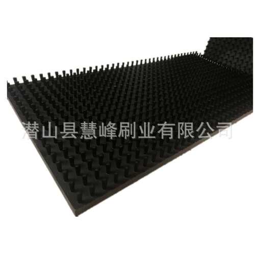 钣金物料缓冲工作台面毛刷板 数控冲床PVC板刷平台减震尼龙平板刷