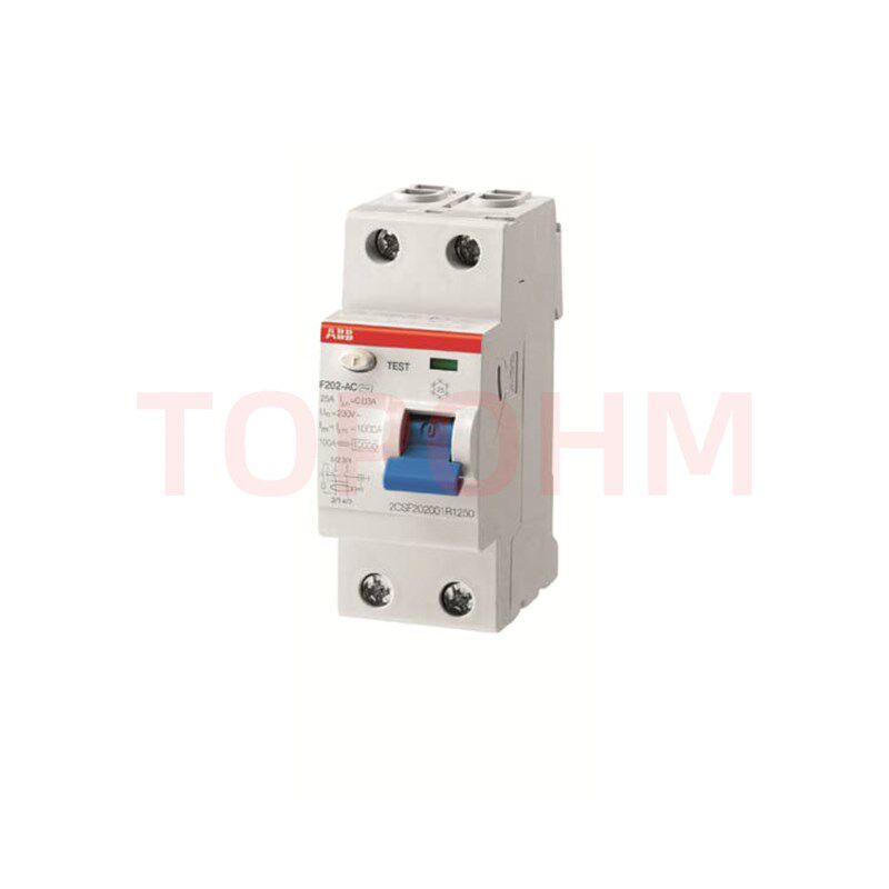 ABBF200漏电保护断路器2P4P空气开关25A40A63A100A微断AC型300mA