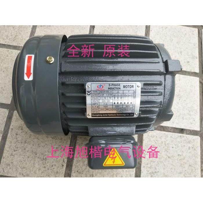 JUN LING PAI油泵JUN TAI电机 AEEH-90L-4 1.5KW VP-SF-40-A马达