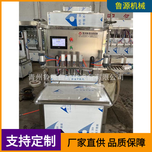 青州鲁源厂家直供手动灌装机 小型定量灌装机 半自动液体灌装机